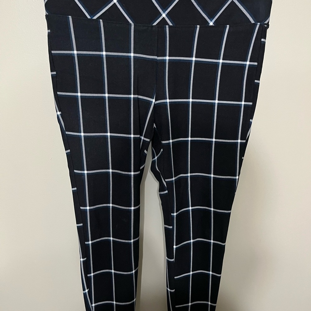 Torrid (Pixie)Black And White Checkered Women's P… - image 1